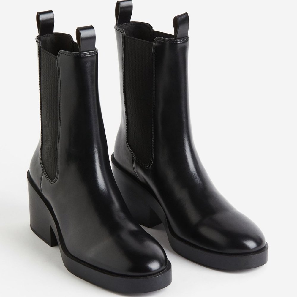 H&M Heeled Chelsea Boots